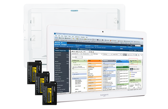 E22B and E24B from Tangent: built for emergency room use