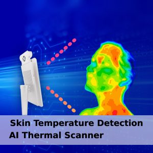 AI powered skin temperature detection kiosk from Tangent